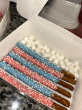Chocolate covered pretzels